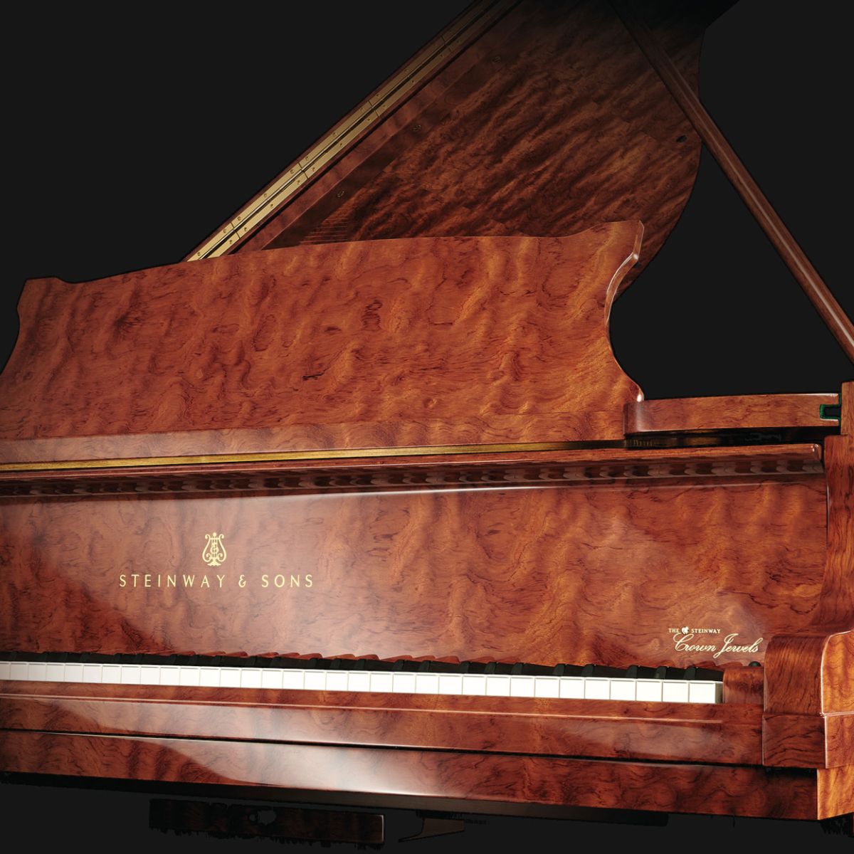 The Crown Jewels Series of Spectacular Grand and Upright Pianos