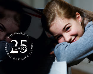 25 Jahre Instrumente der Steinway Family 25jähriges Jubiläum der Steinway Family