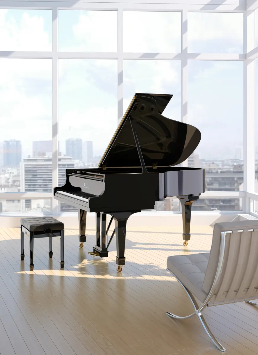 Small Steinway salon grand piano A-188