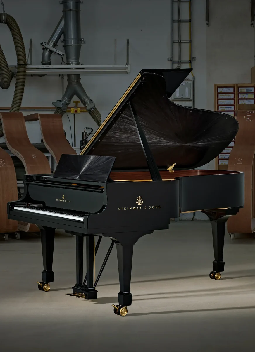 Steinway Straw Marquetry Flügel