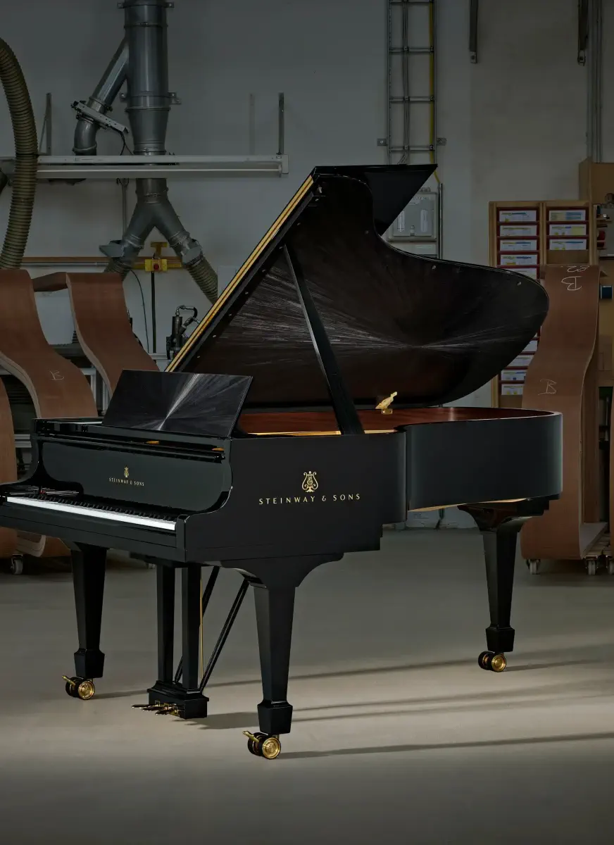 Steinway Straw Marquetry Flügel