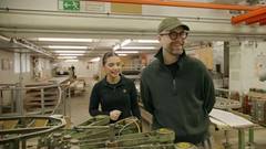 Steinway Manufakturführung in Hamburg mit Mark Forster.