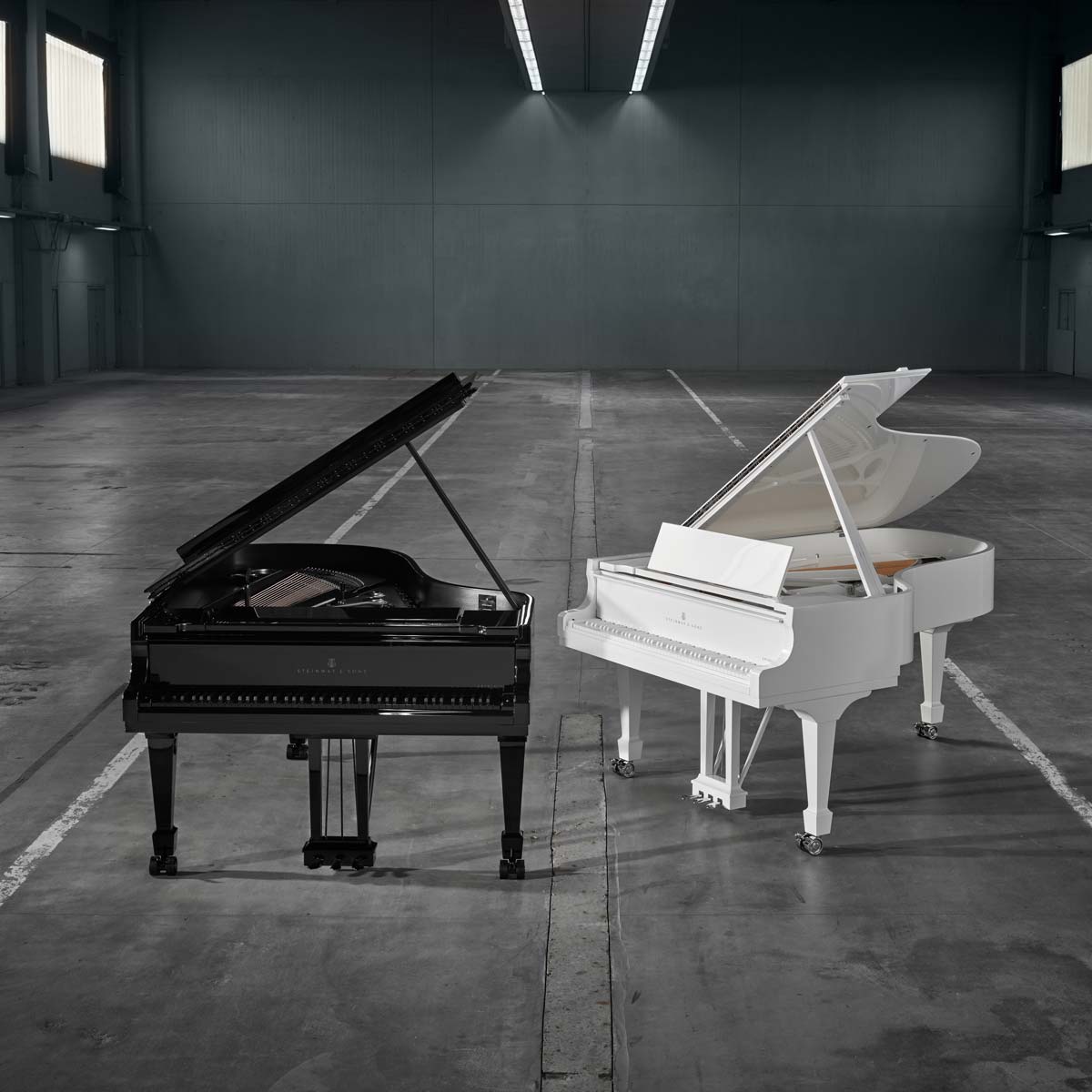 Ultra Black & Ultra White Steinway Limited Edition
